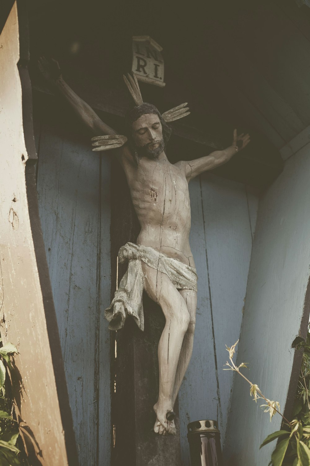 man on cross