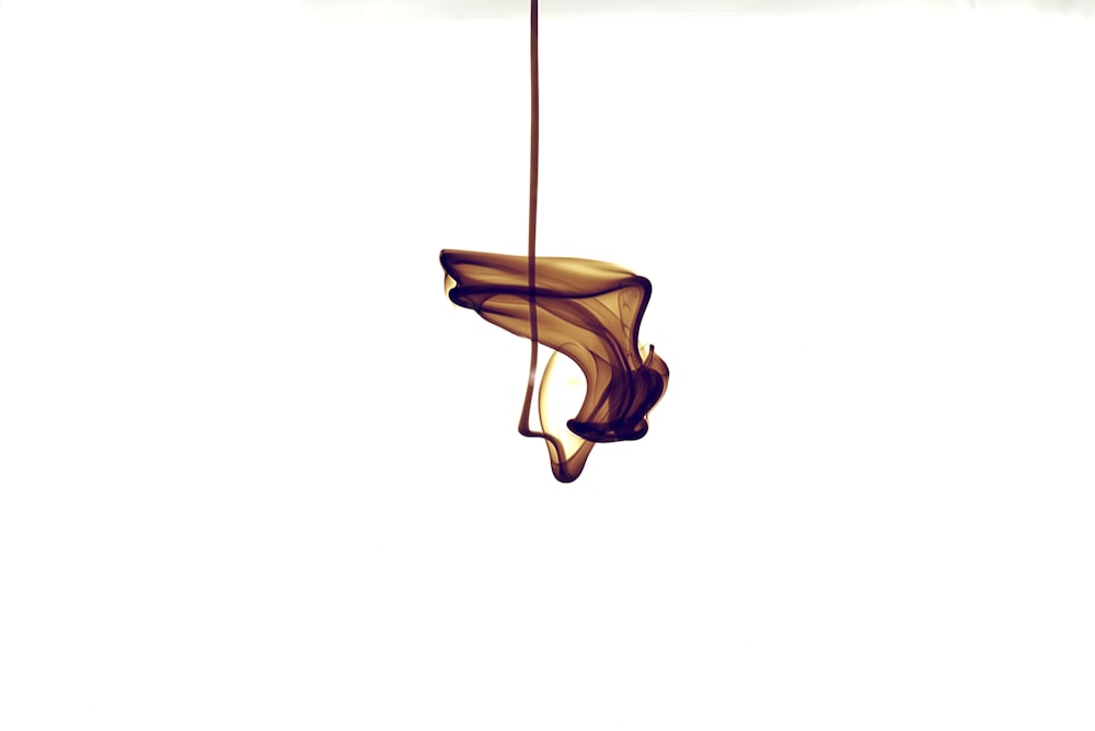 a picture of a hanging object in the air