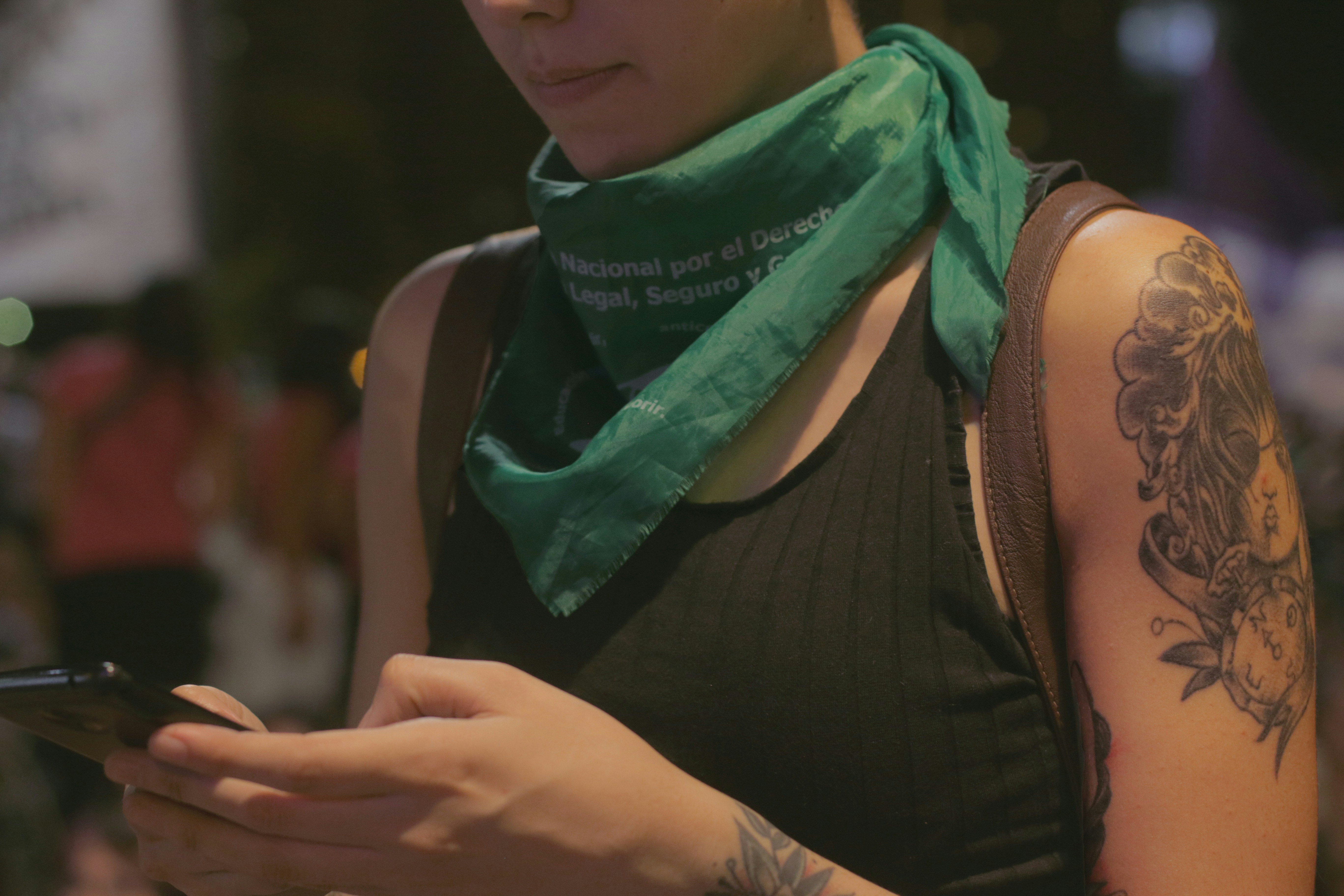 Sarah using Lumen device