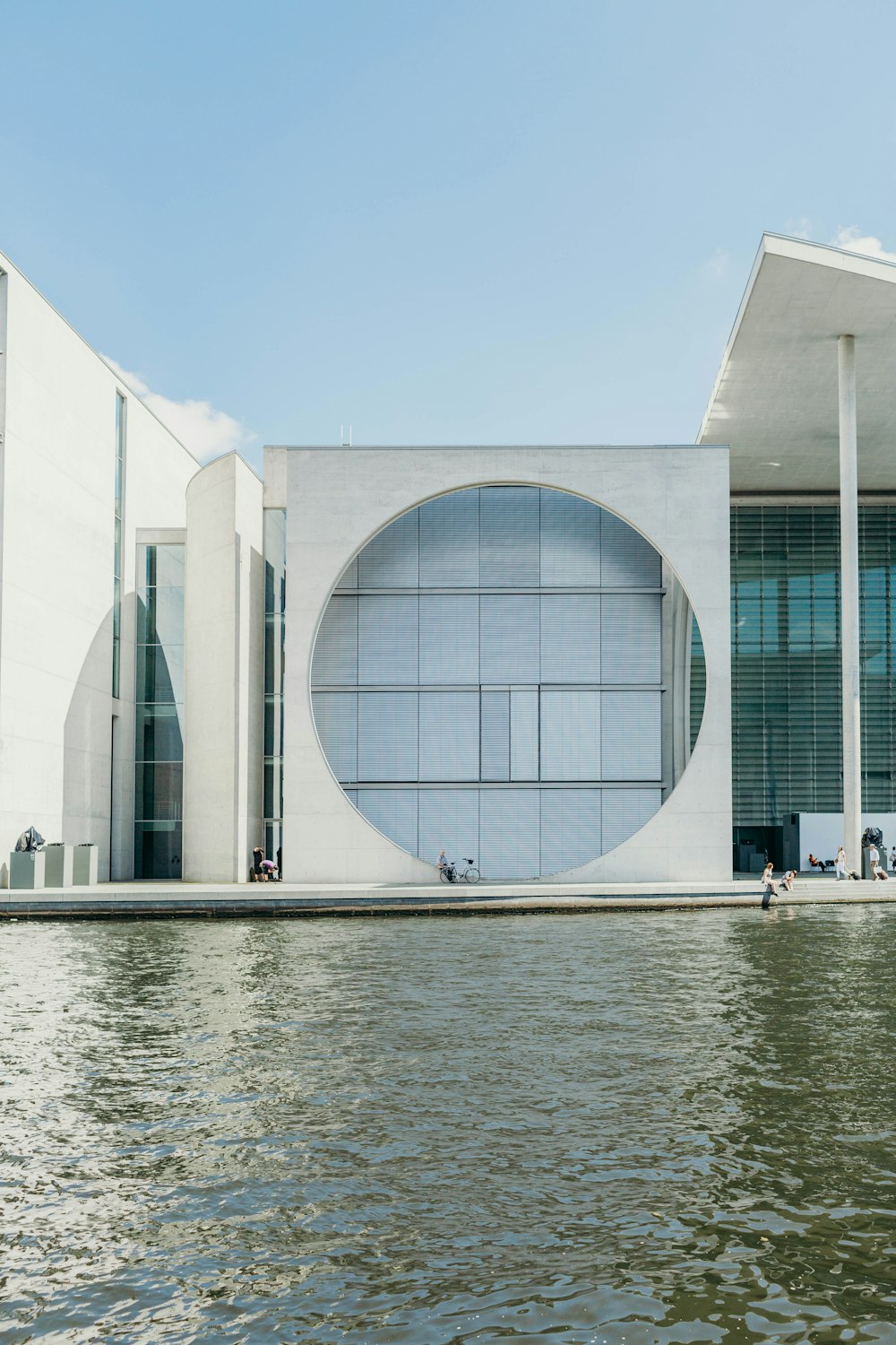 white concrete building