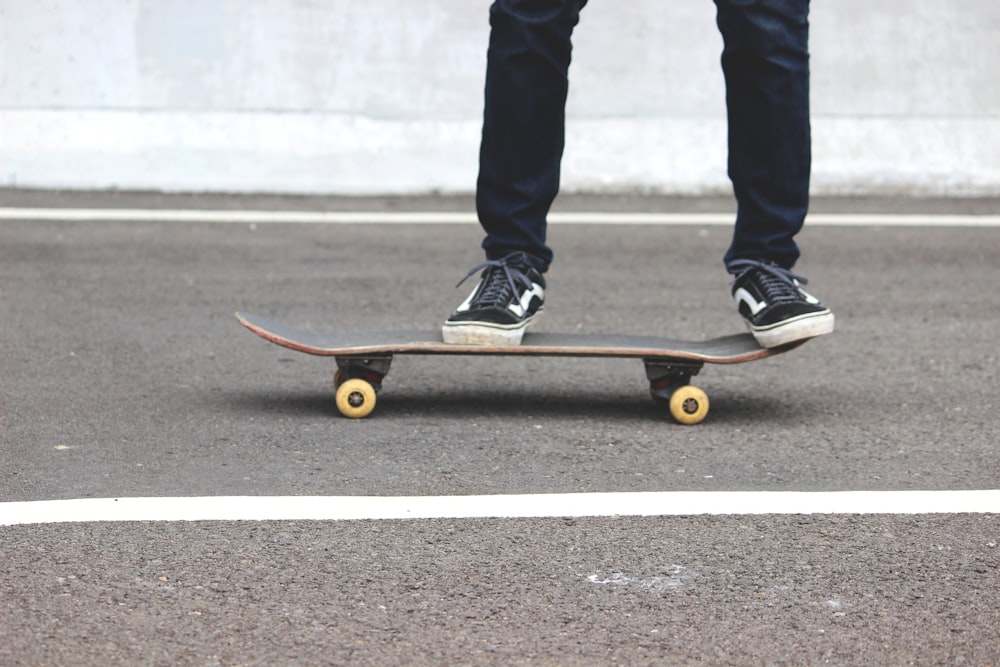 person riding skateboard