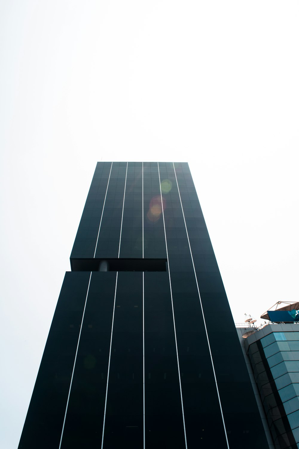 low-angle photography of high-rise building