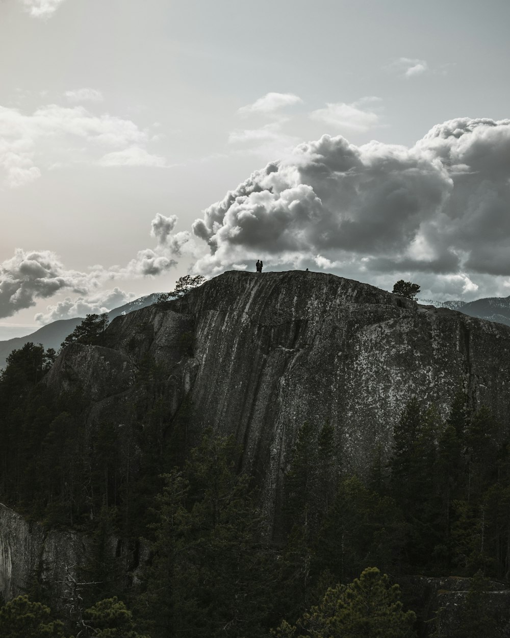 Landschaftsfotografie der Berge