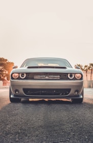 gray car