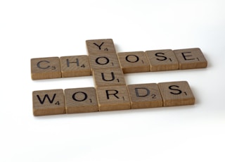 Choose your words tiles