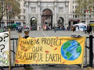 Love & Protect our Beautiful earth banner