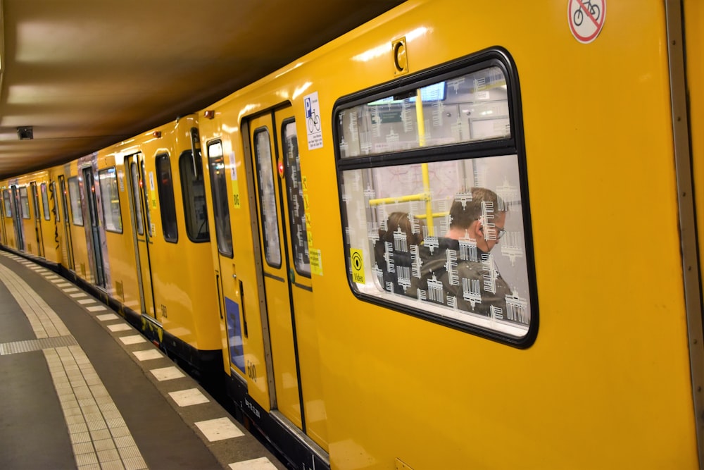 yellow train