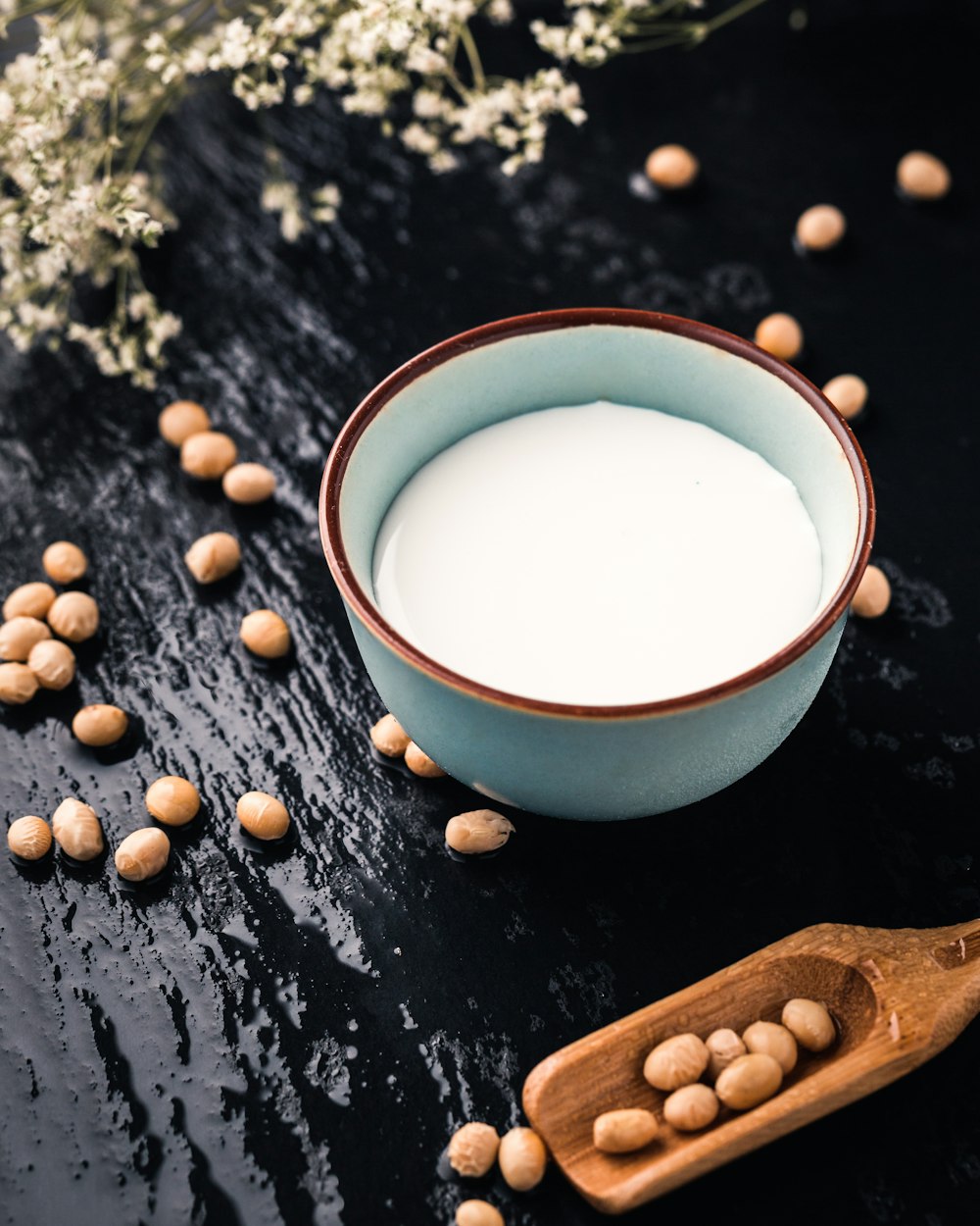 white powder in bowl