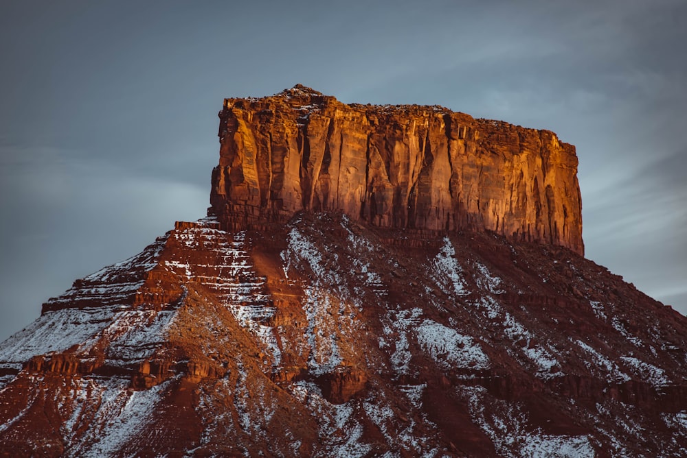 brown mountain