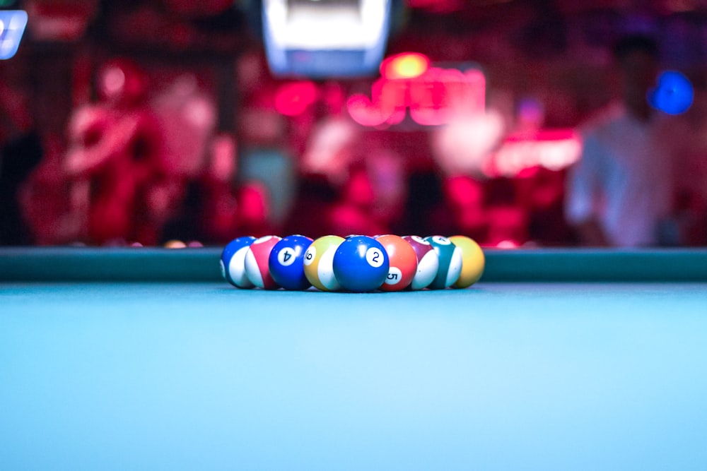 billiard balls