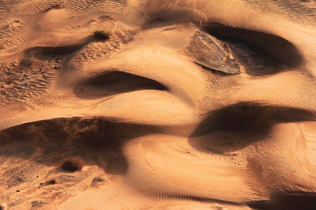 brown sand formation