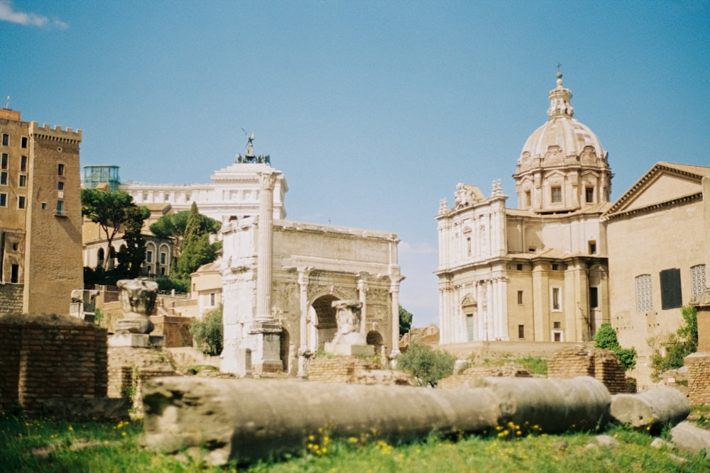 view of church and palace