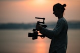man holding camera