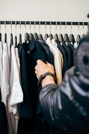 Man shopping in Tashkent