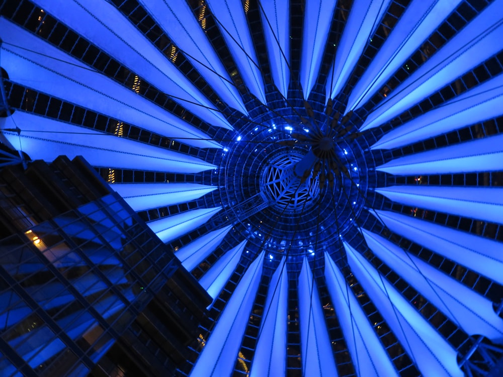 low angle photography of dome building