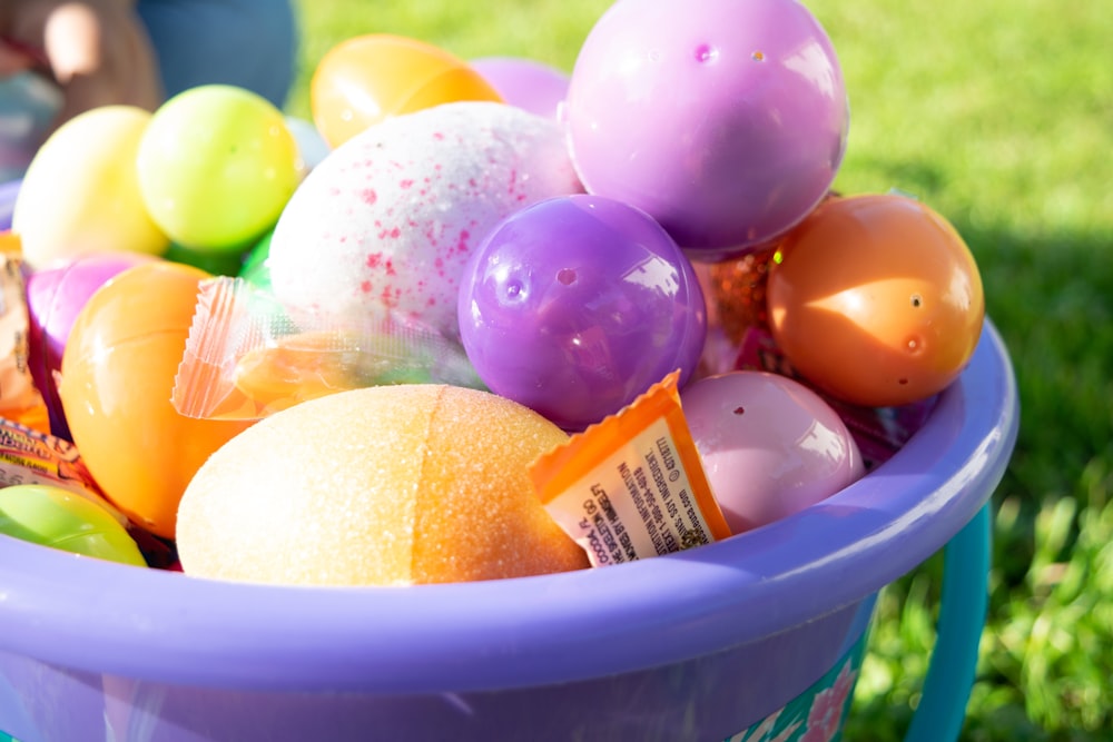 pile of egg toy lot