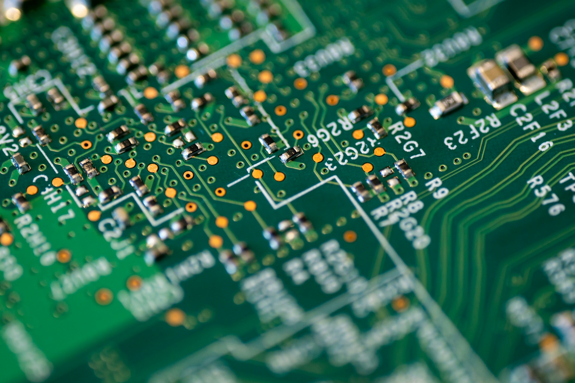 green circuit board