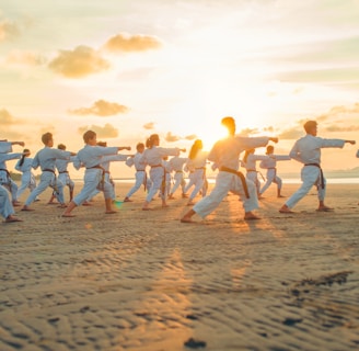 people wearing karate ji