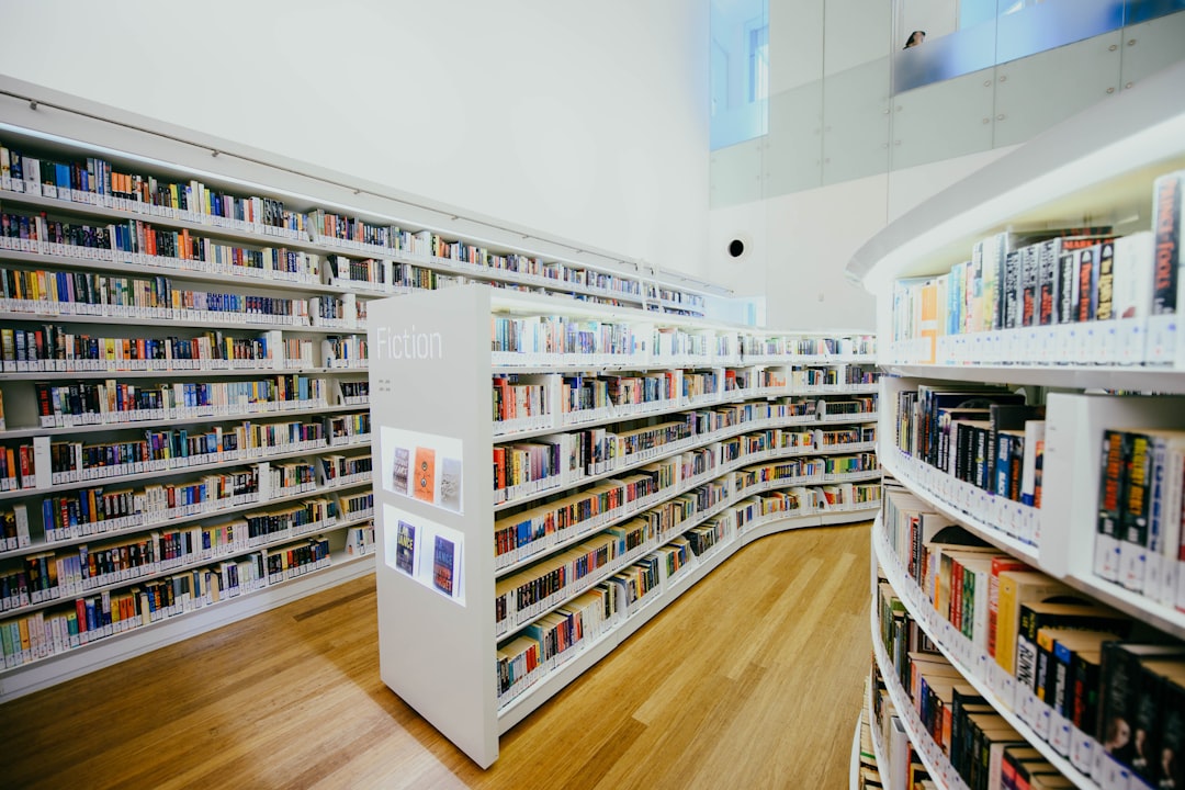 books on shelf