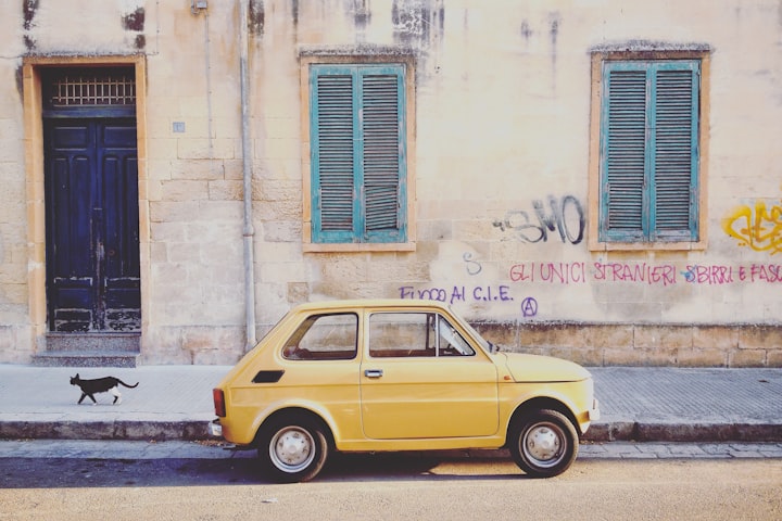 Yellow cars