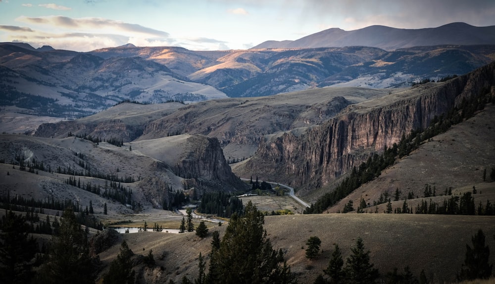 Fotografía de montaña