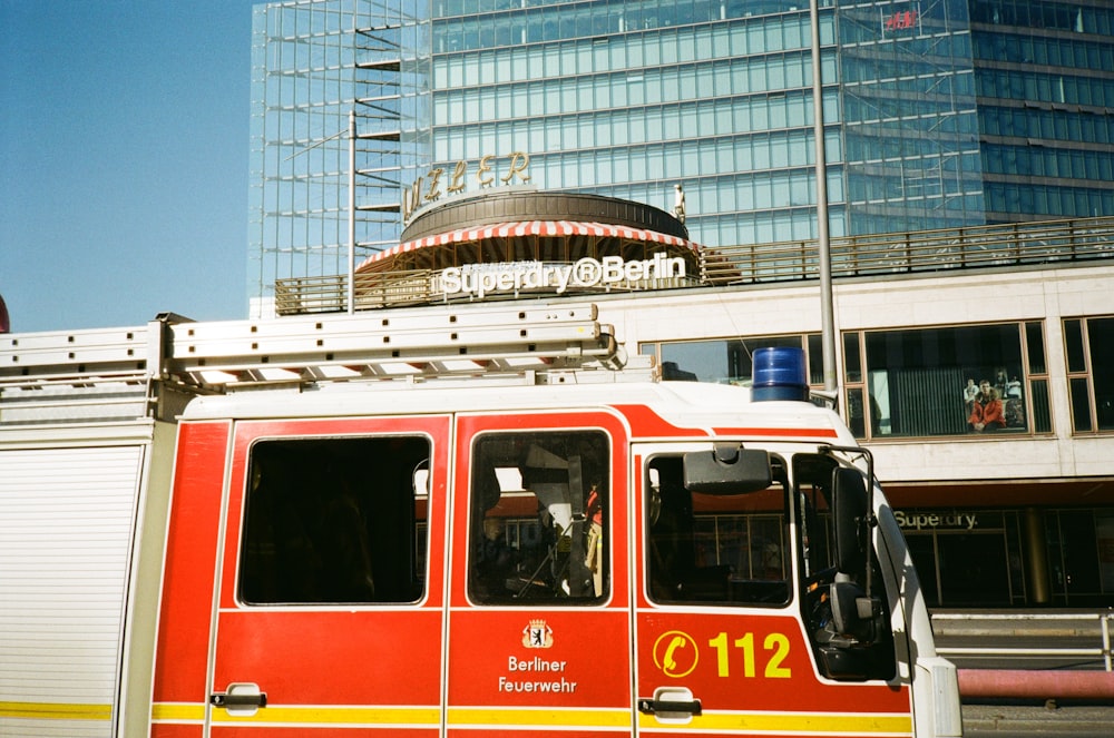 red and white train