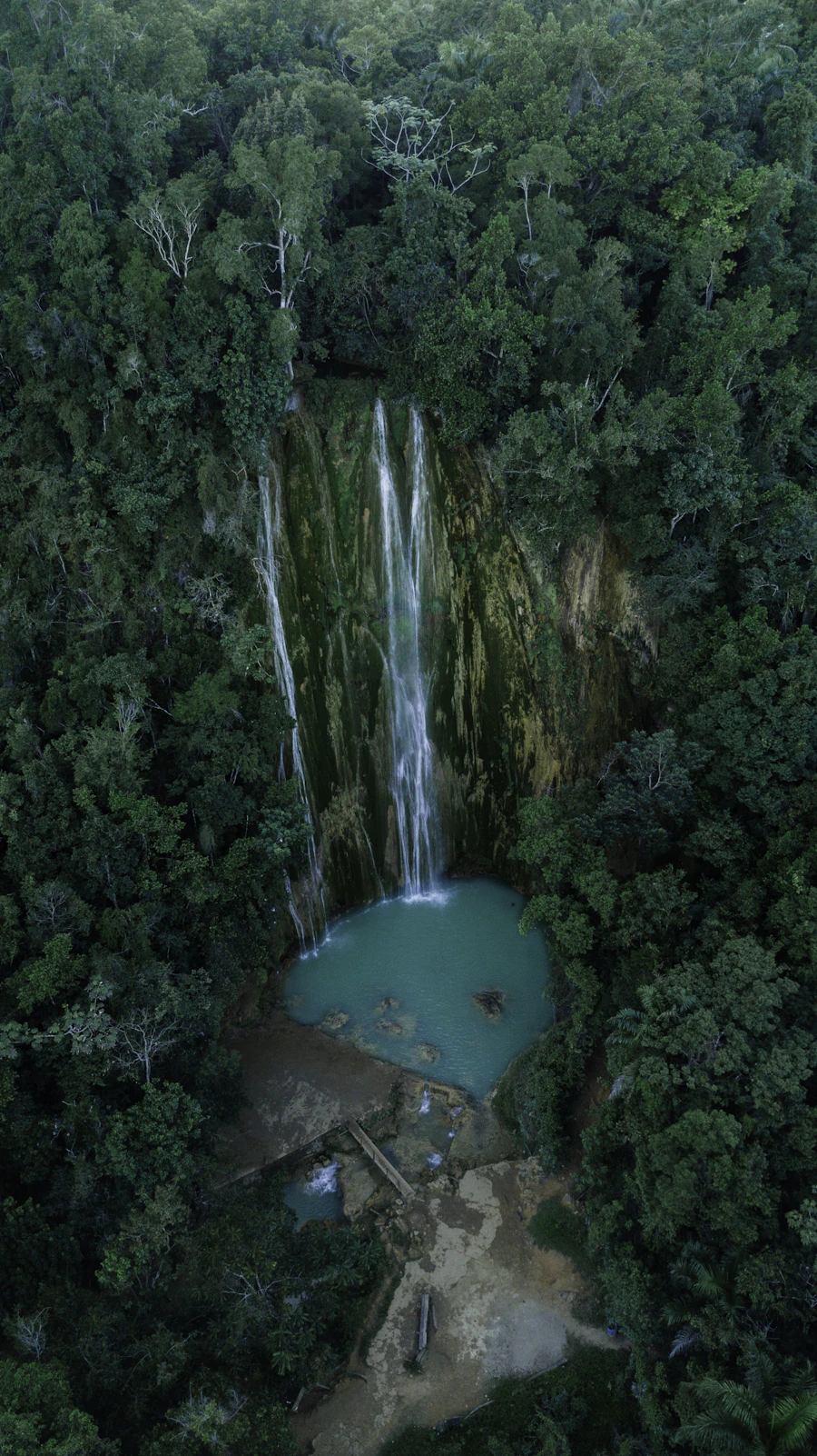 Dominican Republic waterfall visited on a full-day ATV mountain tour from Sosúa