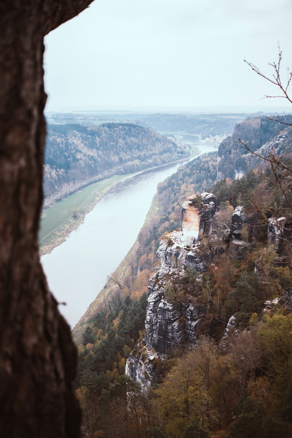 rocks by river during daytime