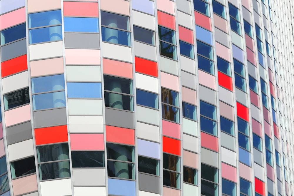 low angle photo of glass building