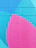 Close-up of a freshly painted wall with vibrant colors in a modern living room.