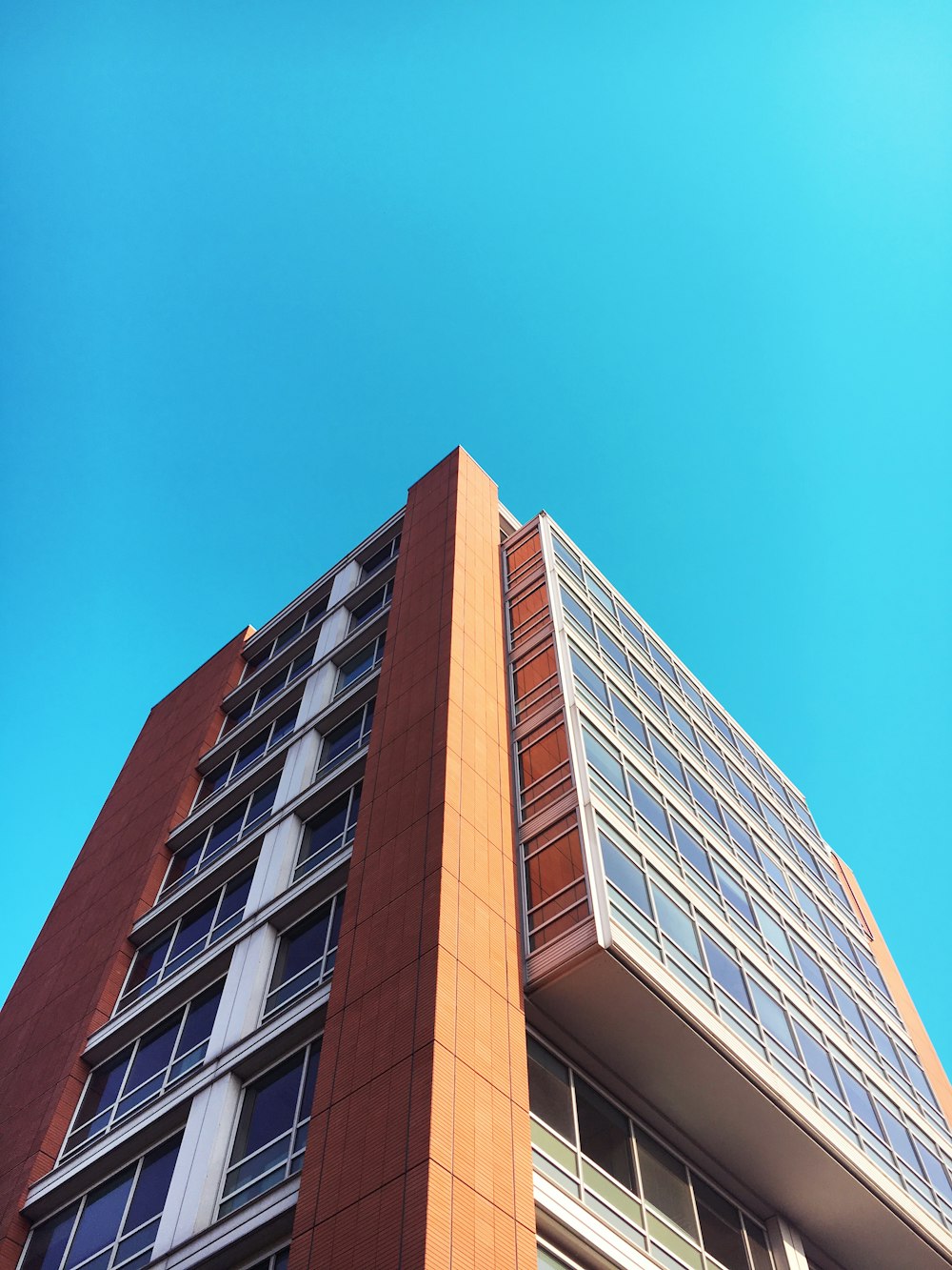 low angle photography of building