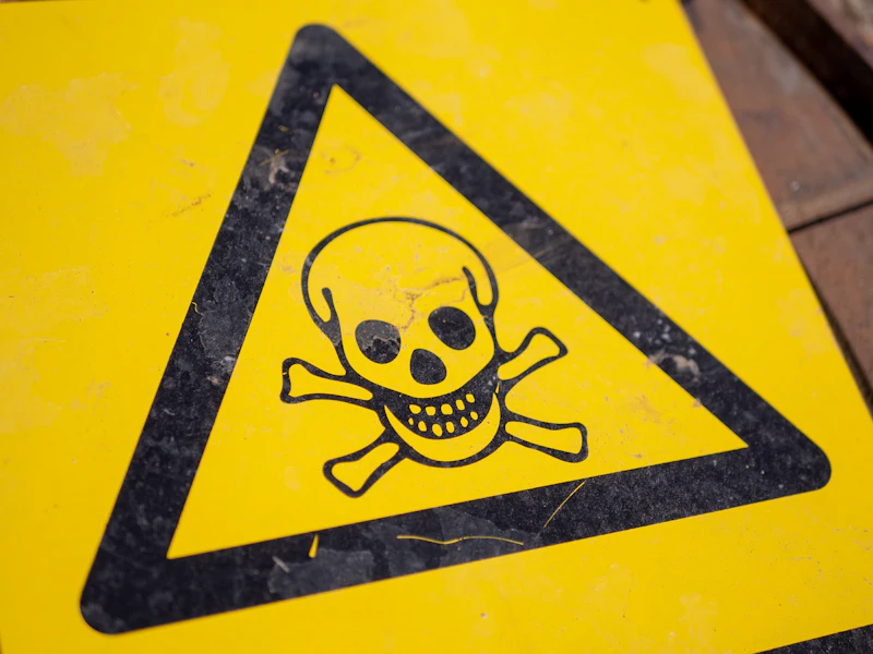 Hazard warning label
