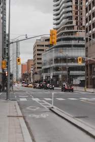 vehicle on road near buildings during daytime