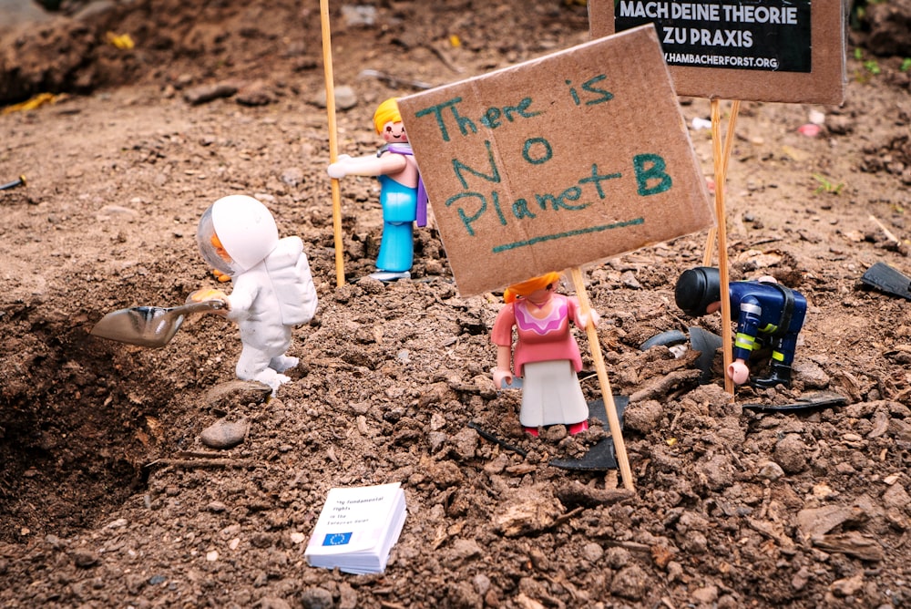 Il n’y a pas de signalisation sur la planète B