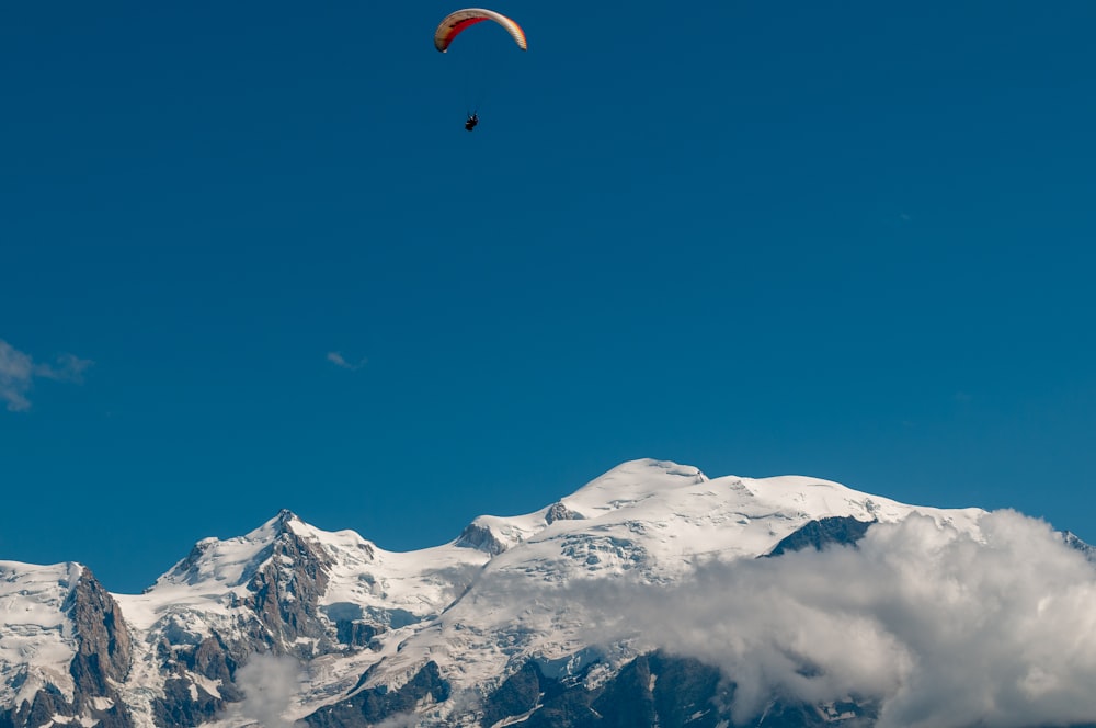 snow covered mountain