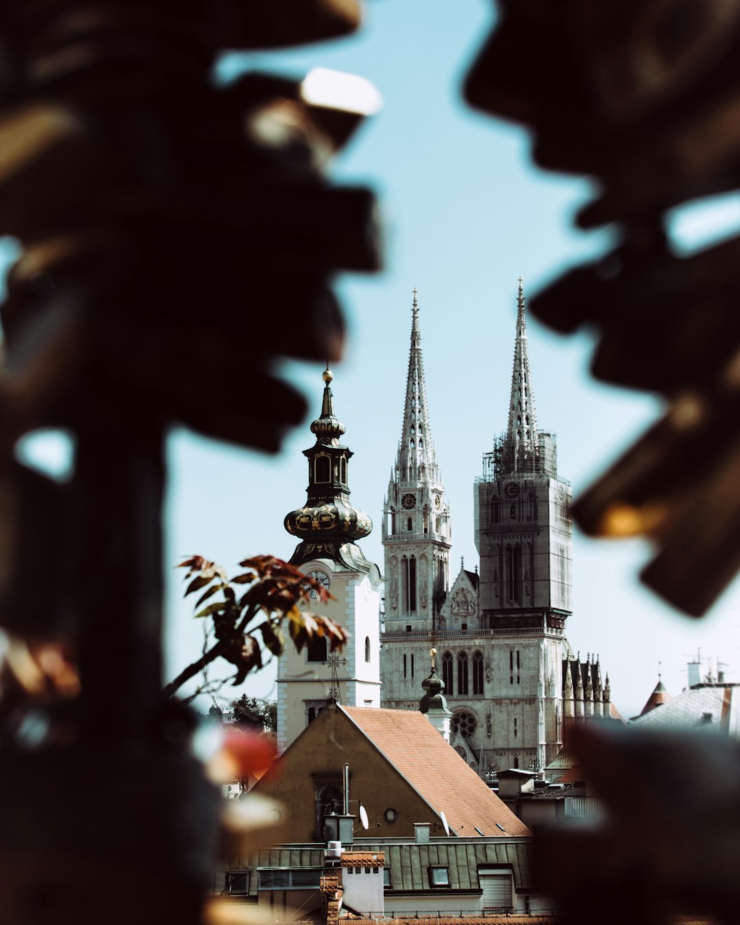 white and brown cathedral building