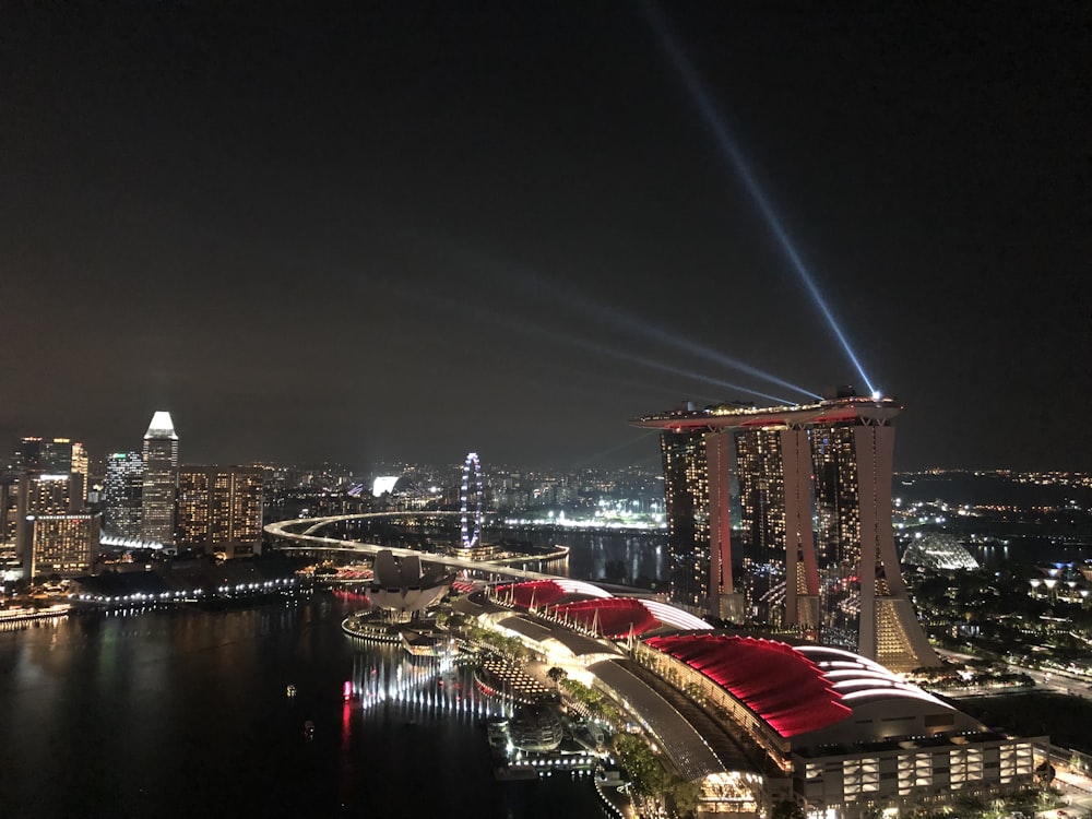 シンガポールの街並み写真