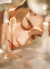 man's face