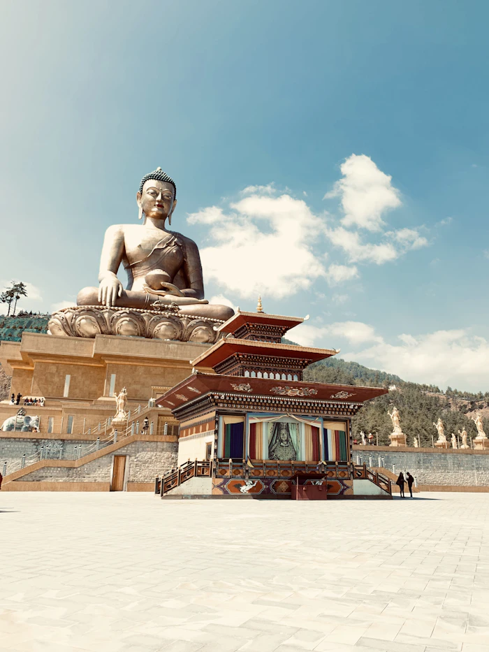 Buddhist statue photography