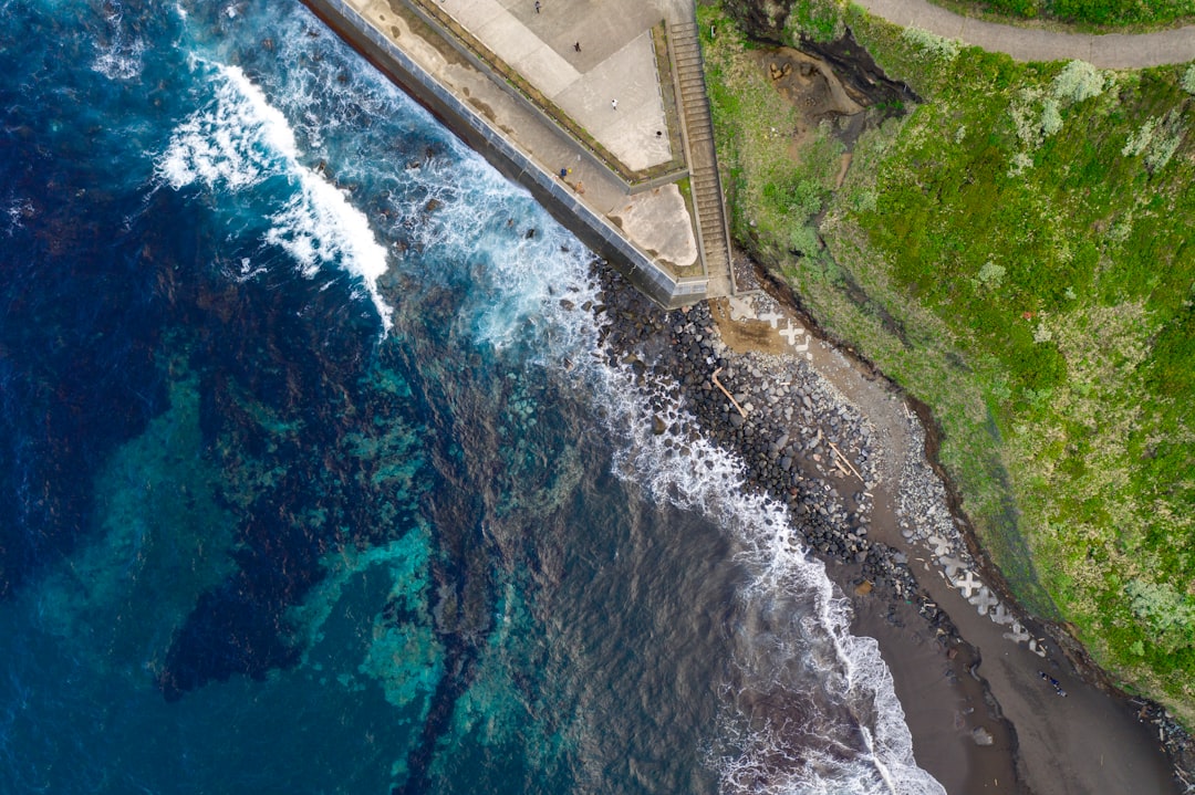 photo of Japan Cliff near Shikine-jima