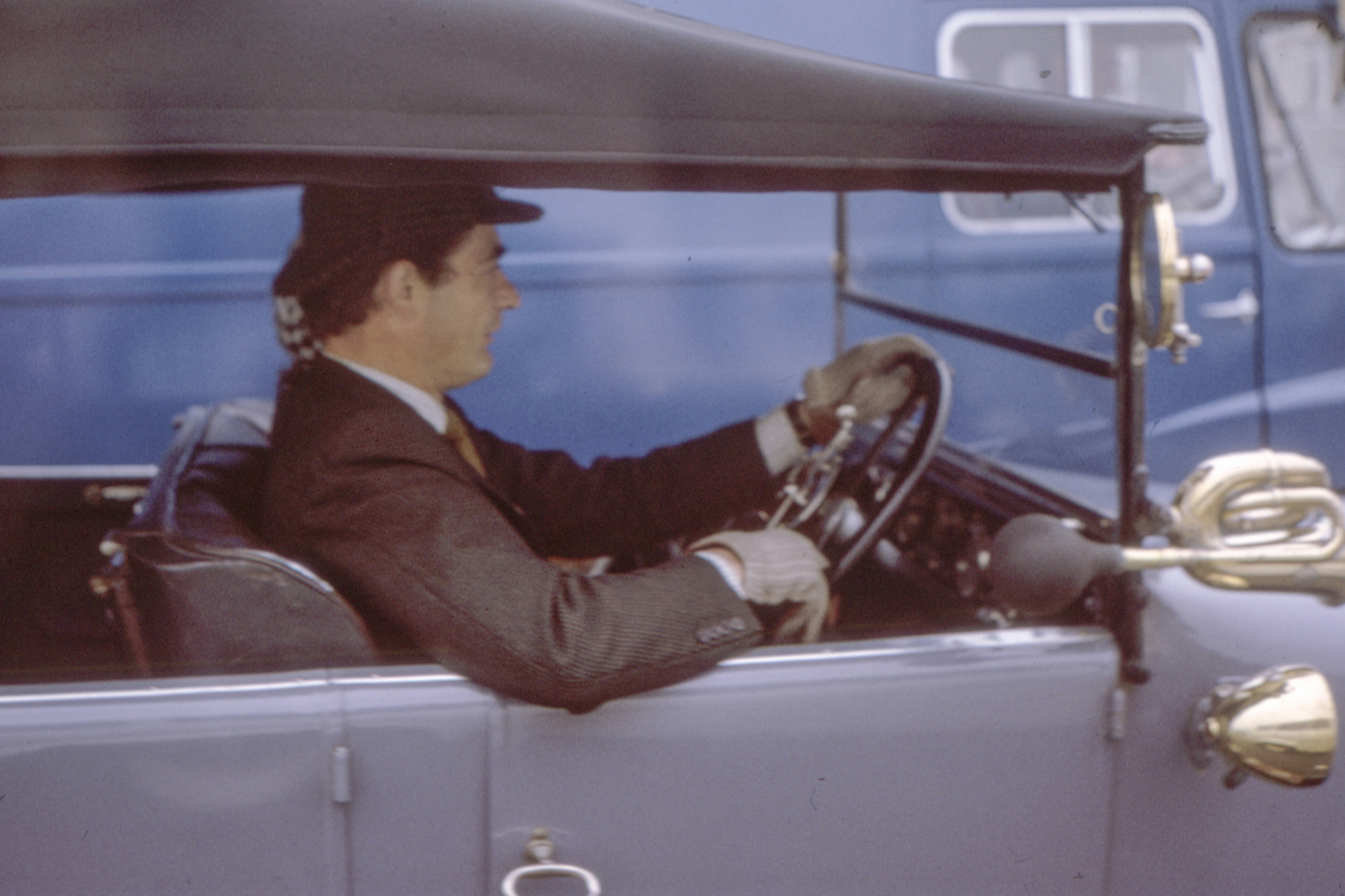 men ridding a car during daytime