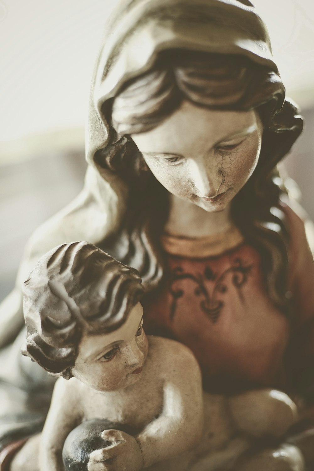 religious ceramic figurine