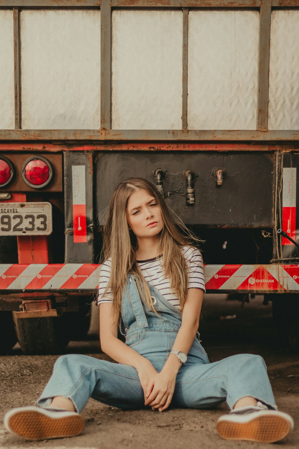 woman sitting