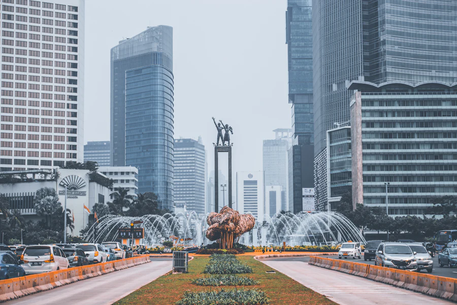 Jakarta skyline, Indonesia’s capital city