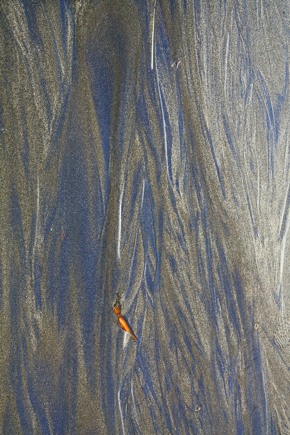 brown and blue wooden surface