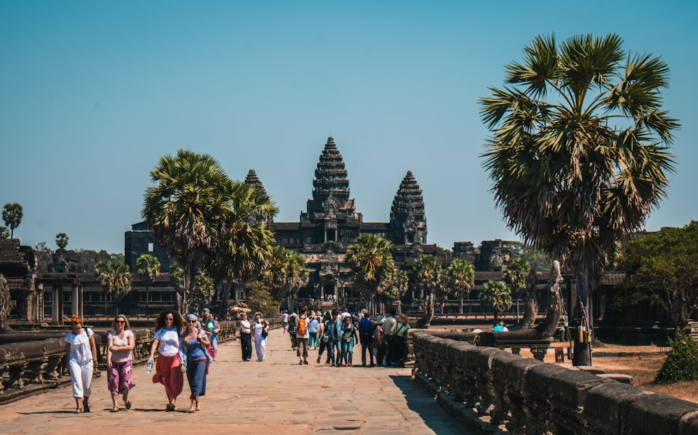 people walking