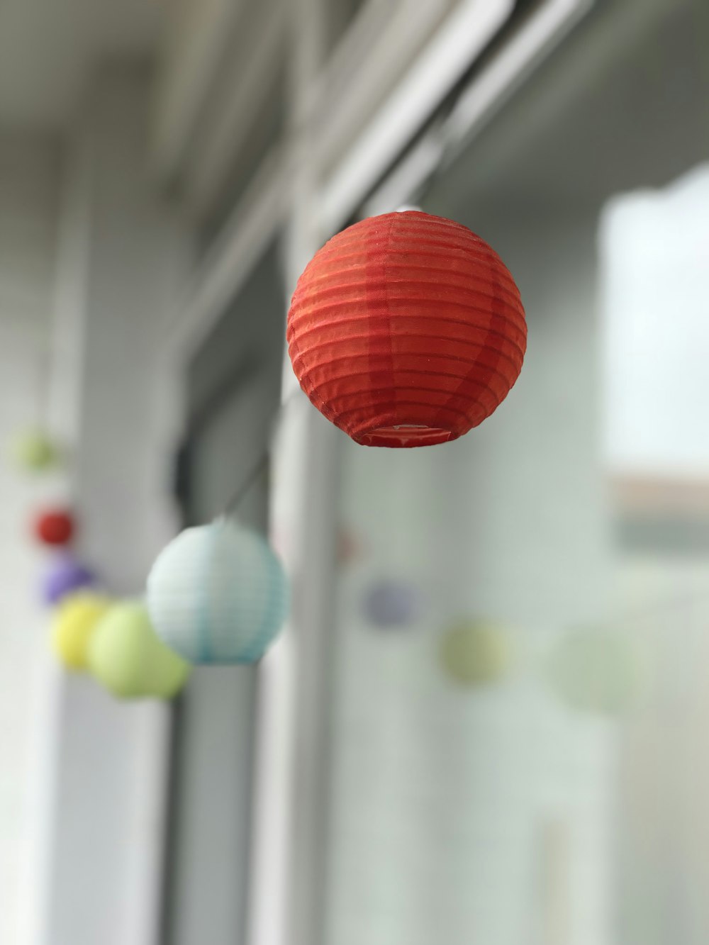 red hanging lantern