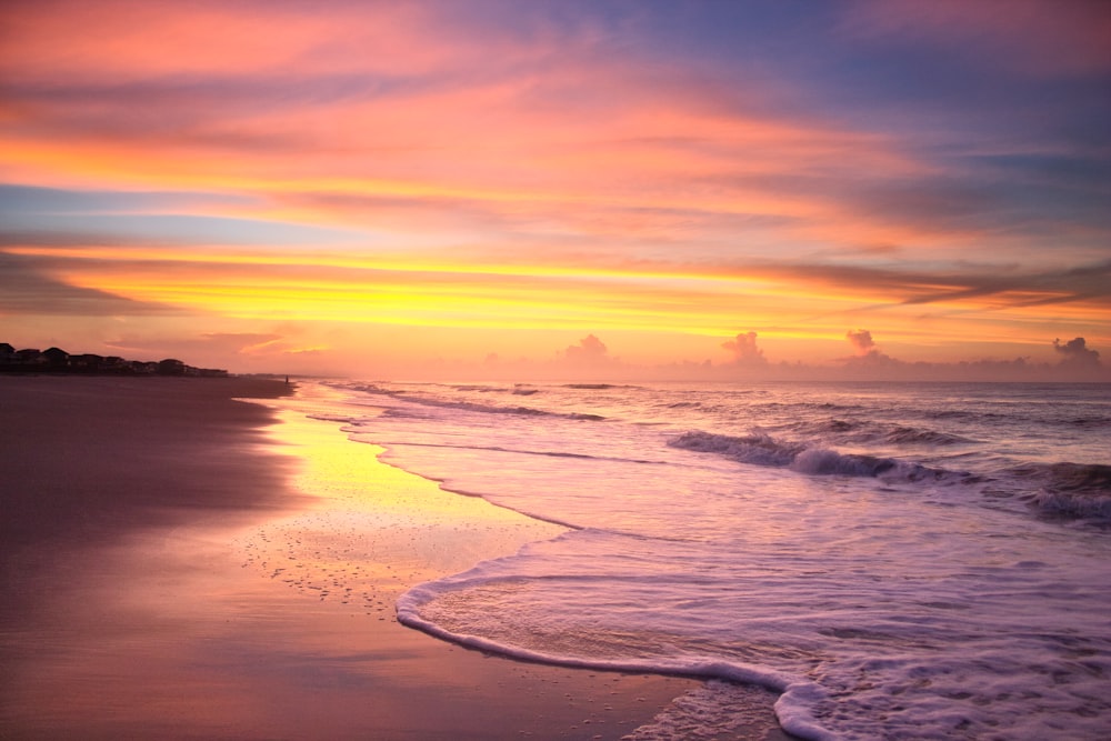 body of water near shore