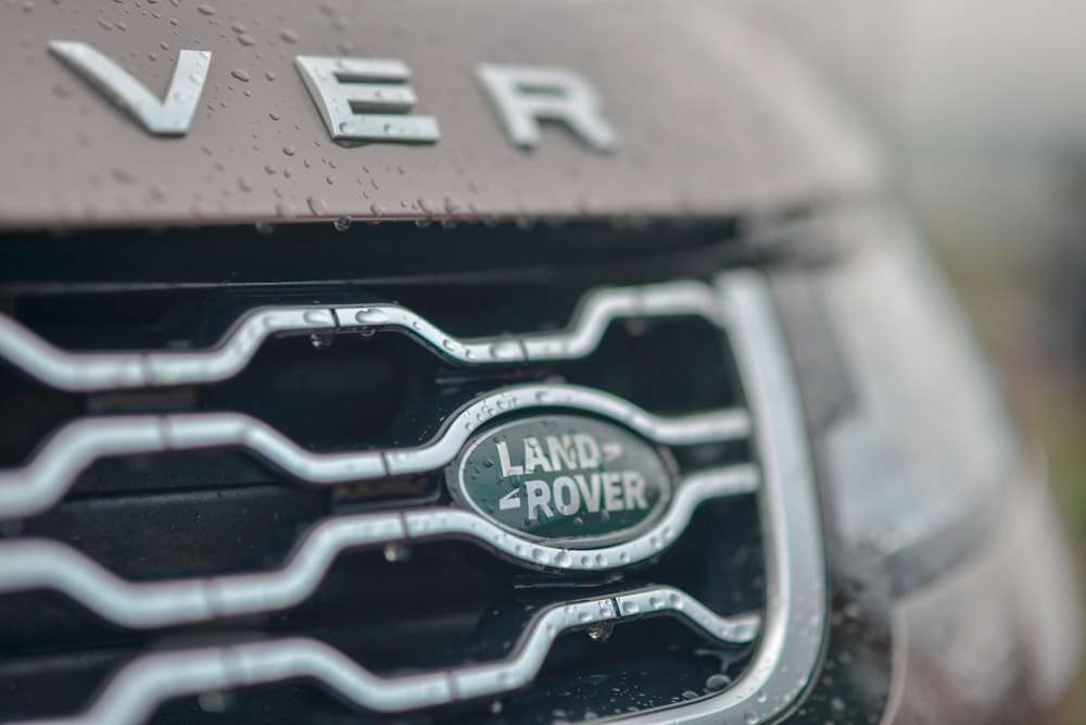 black Land Rover emblem