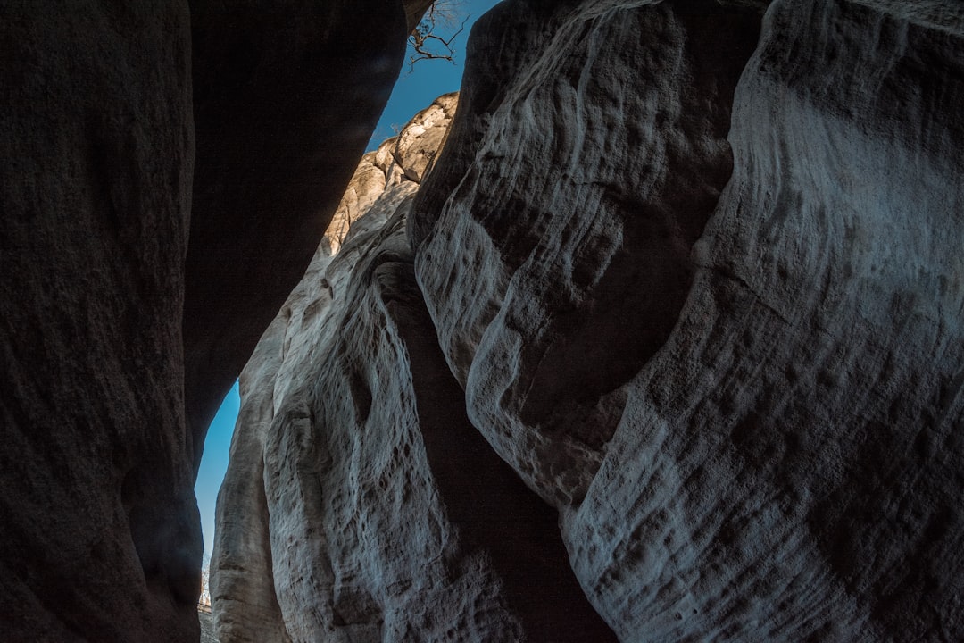 gray rock formation close-up photography